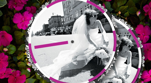 creative and unique interactive wedding marketing piece