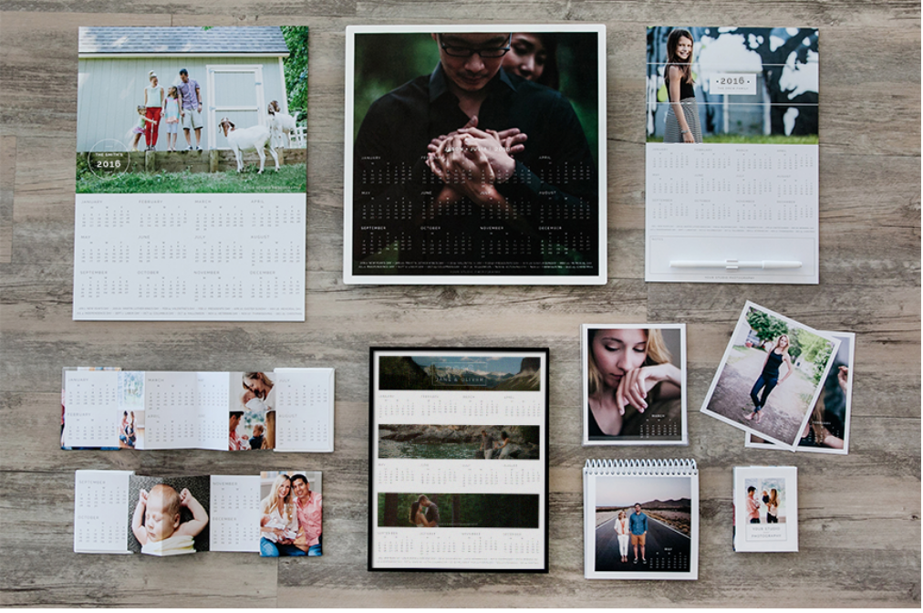 Design Aglow photo calendar