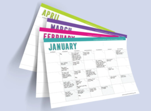 photography marketing calendar