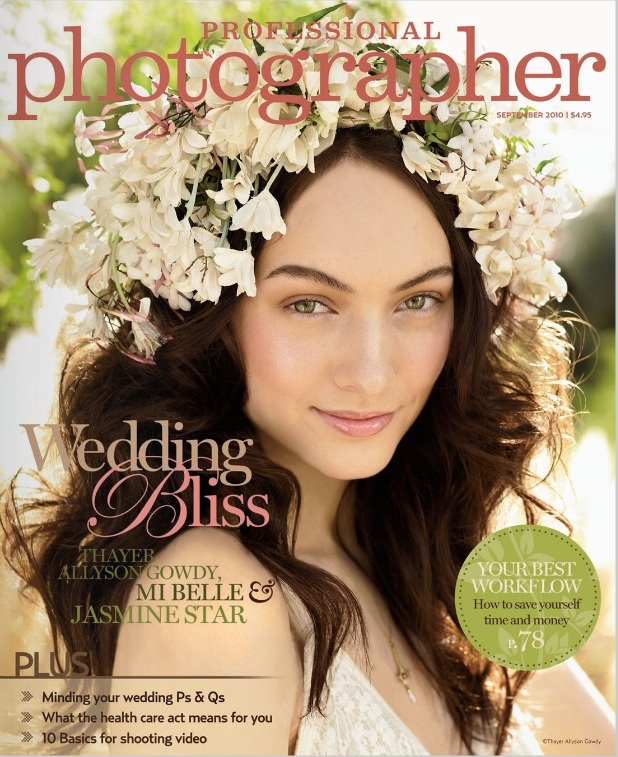 September issue of Professional Photographer Magazine 